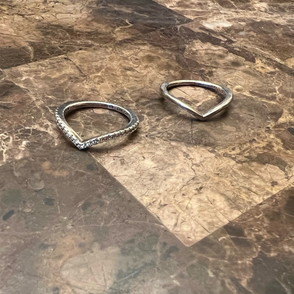 Two Pandora rings